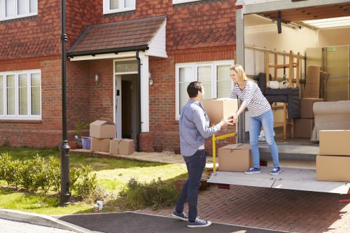 Man and van moving service in Maida Vale with local residential properties