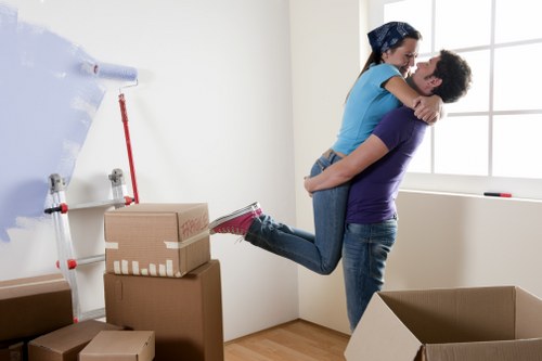 Maida Vale local move with van access near residential flats
