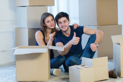 Residential moving support for a Maida Vale home