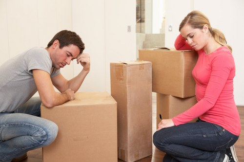 Loading furniture carefully during a Maida Vale house removal